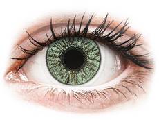 Green contact lenses - FreshLook Colors - Power (2 monthly coloured lenses)