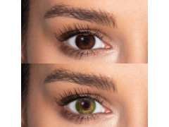 Green contact lenses - FreshLook Colors (2 monthly coloured lenses)