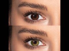 Green contact lenses - FreshLook Colors (2 monthly coloured lenses)