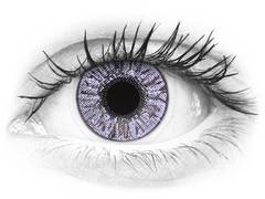 Violet contact lenses - FreshLook Colors - Power (2 monthly coloured lenses)