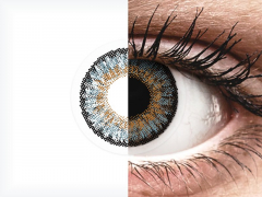 Blue contact lenses - FreshLook One Day Color - Power (10 daily coloured lenses)