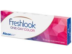 Blue contact lenses - FreshLook One Day Color (10 daily coloured lenses)