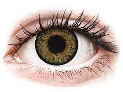 Pure Hazel contact lenses - FreshLook One Day Color - Power (10 daily coloured lenses)