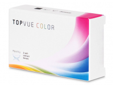 Violet contact lenses - power - TopVue Color (2 monthly coloured lenses)