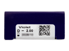 Violet contact lenses - TopVue Color (2 monthly coloured lenses)