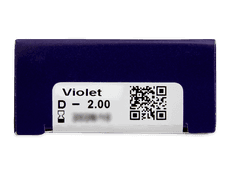 Violet contact lenses - TopVue Color (2 monthly coloured lenses)
