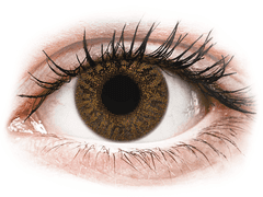 Brown Honey contact lenses - TopVue Color (2 monthly coloured lenses)