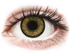 Dark Hazel contact lenses - SofLens Natural Colors (2 monthly coloured lenses)