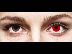 Red Devil contact lenses - ColourVue Crazy (2 daily coloured lenses)