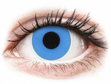 Sky Blue contact lenses - ColourVue Crazy (2 daily coloured lenses)