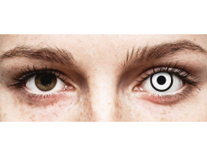 White Zombie contact lenses - ColourVue Crazy (2 daily coloured lenses)