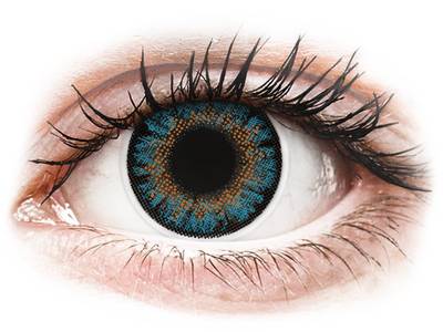 Blue One Day TruBlends contact lenses - ColourVue - Power (10 coloured lenses)