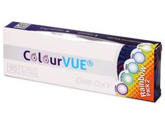 Rainbow 2 One Day TruBlends contact lenses - ColourVue (10 coloured lenses)