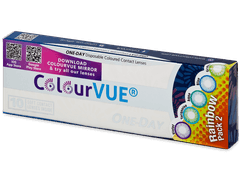 Rainbow 2 One Day TruBlends contact lenses - ColourVue (10 coloured lenses)