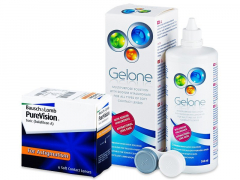 PureVision Toric (6 lenses) + Gelone Solution 360ml
