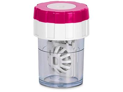 Lens Case Twist Top - Pink 