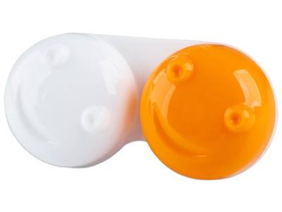 Lens Case 3D - orange 