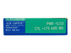 Air Optix plus HydraGlyde for Astigmatism (6 lenses)