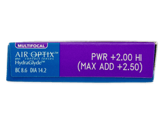 Air Optix plus HydraGlyde Multifocal (6 lenses)