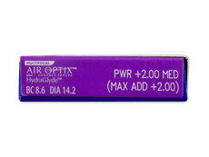 Air Optix plus HydraGlyde Multifocal (6 lenses)