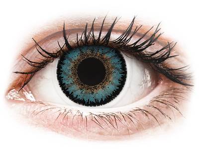 Blue Aqua 3 Tones contact lenses - ColourVue (2 coloured lenses)