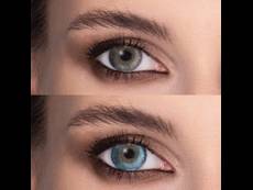 Blue Aqua 3 Tones contact lenses - ColourVue (2 coloured lenses)