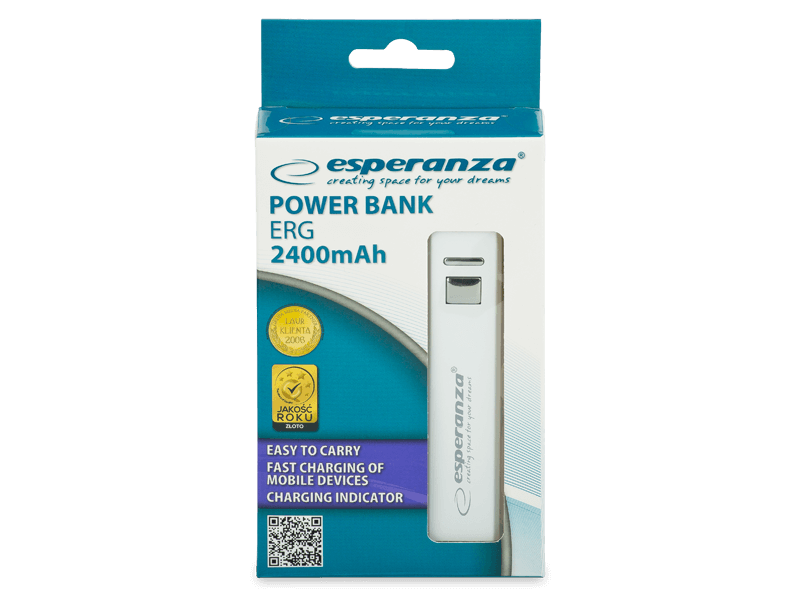Powerbank Esperanza EMP102W ERG 2400mAh 