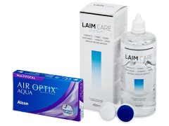 Air Optix Aqua Multifocal (6 lenses) + Laim Care Solution 400 ml