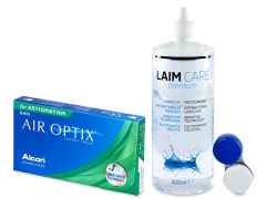 Air Optix for Astigmatism (6 lenses) + Laim Care Solution 400 ml