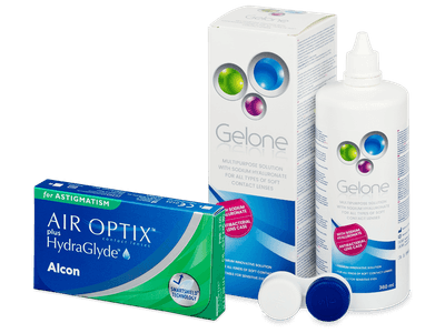 Air Optix plus HydraGlyde for Astigmatism (3 lenses)