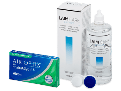 Air Optix plus HydraGlyde for Astigmatism (3 lenses)