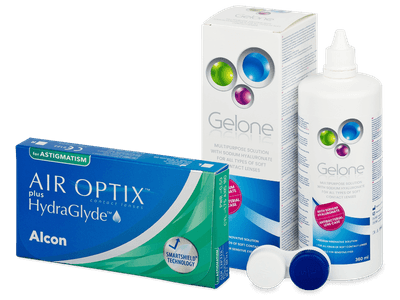 Air Optix plus HydraGlyde for Astigmatism (6 lenses)
