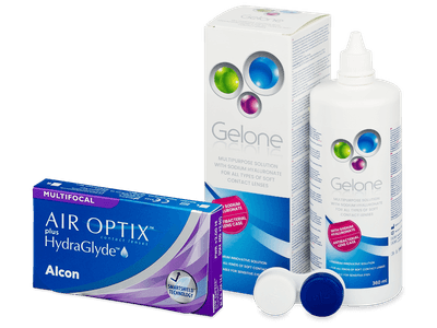 Air Optix plus HydraGlyde Multifocal (3 lenses)