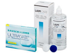 Bausch + Lomb ULTRA for Presbyopia (3 lenses) + Laim-Care Solution 400 ml