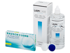 Bausch + Lomb ULTRA for Presbyopia (6 lenses) + Laim-Care Solution 400 ml