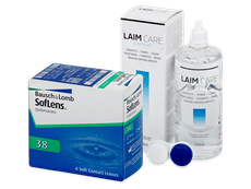 SofLens 38 (6 lenses) + Laim-Care Solution 400 ml