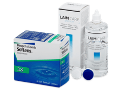 SofLens 38 (6 lenses) + Laim-Care Solution 400 ml