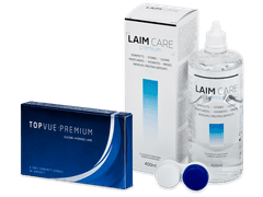 TopVue Premium (6 lenses) + LAIM-CARE Solution 400 ml