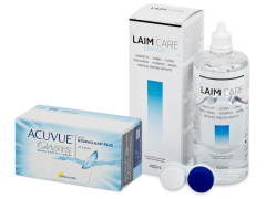 Acuvue Oasys (24 lenses) + Laim Care Solution 400 ml