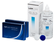 TopVue Premium (12 lenses) + Laim-Care Solution 400 ml