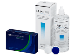 TopVue Premium for Astigmatism (6 lenses) + Laim-Care Solution 400 ml