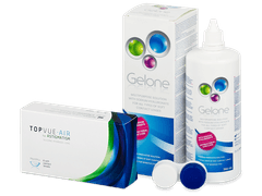 TopVue Air for Astigmatism (6 lenses) + Gelone Solution 360 ml