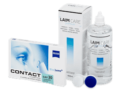 Carl Zeiss Contact Day 30 Compatic (6 lenses) + Laim Care Solution 400 ml