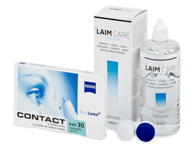 Carl Zeiss Contact Day 30 Compatic (6 lenses) + Laim-Care Solution 400 ml