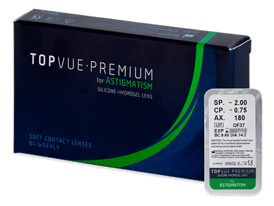 TopVue Premium for Astigmatism (1 lens)