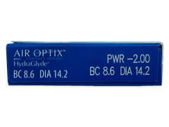 Air Optix plus HydraGlyde (3 lenses)