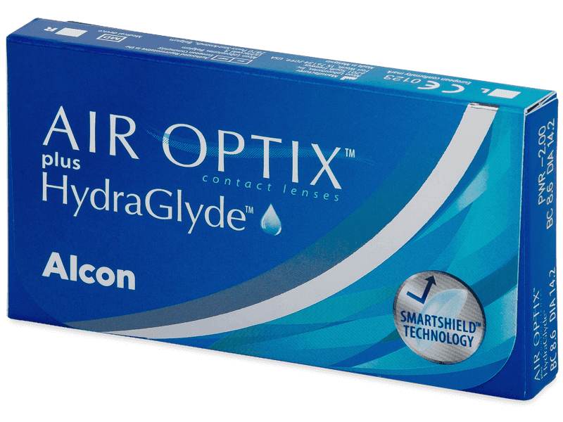 Air Optix plus HydraGlyde (3 lenses)