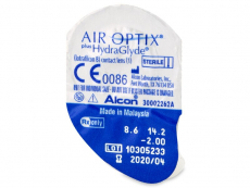 Air Optix plus HydraGlyde (3 lenses)