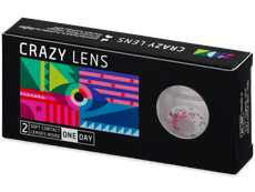 CRAZY LENS - Graffiti - plano (2 daily coloured lenses)
