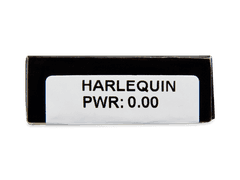 CRAZY LENS - Harlequin - plano (2 daily coloured lenses)